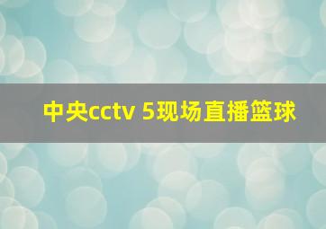 中央cctv 5现场直播篮球